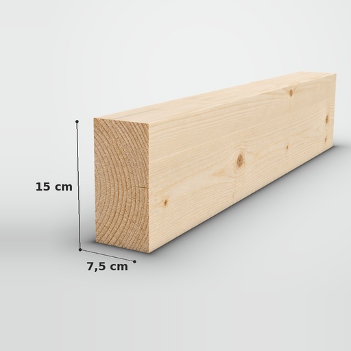 Szarufa 7.5x15x7m