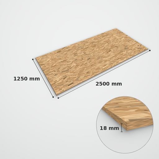 OSB 18X1250X2500mm