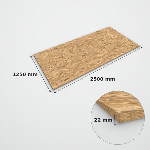 OSB 22X1250X2500mm